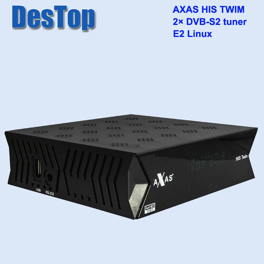 Axas его Твин DVB-S2/S HD Enigma 2 спутниковый ТВ приемник WiFi+ Linux E2 открытый ТВ H.265 ТВ приставка