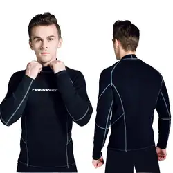 3 мм wetsuit куртка для мужчин с длинными рукавами из неопрена спереди на молнии для серфинга зимняя куртка для плавания теплая для серфинга