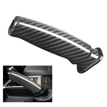 

Accessory Handbrake Cover Parts Stickers Interior Decoration Black Replacement