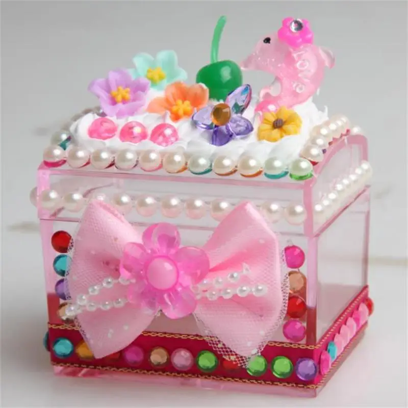 Гадкий Xiaoya Meimei образовательная модель фруктовый сок мороженое сорбет торт коробка конфеты игрушка DIY материал коробка