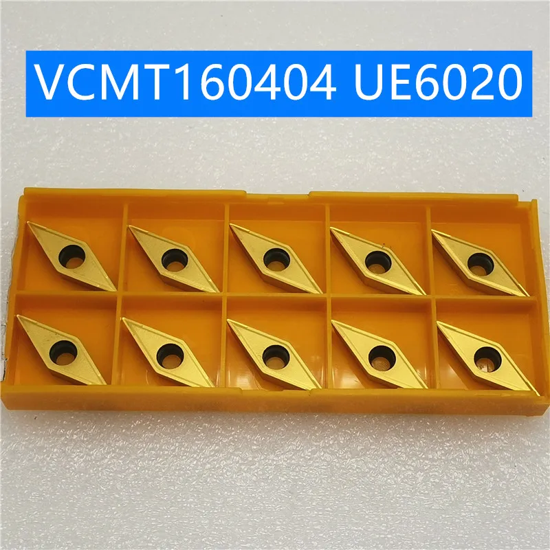 Токарная пластина твердосплавный инструмент VCMT160404 MA VP15TF/UE6020 высококачественный токарный инструмент с ЧПУ фрезерный токарный станок токарный инструмент