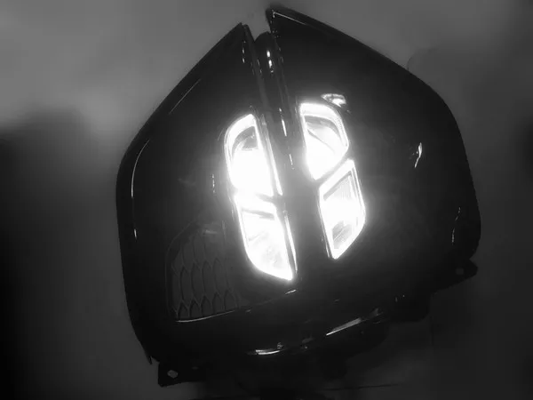 JK-Tuning светодиодный DRL для Kia Sportage супер качество Quad СВЕТОДИОДНЫЙ дневной ходовой свет для Kia Sportage- светодиодный противотуманные фары