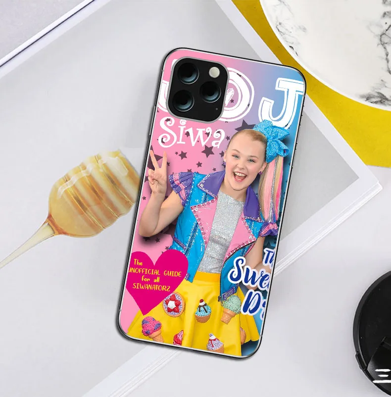 JoJo Siwa лук Joelle Joanie чехол для телефона чехол для iphone 11 11PRO X XR XS MAX 5S SE 6S 7 8PLUS роскошный мягкий чехол из ТПУ