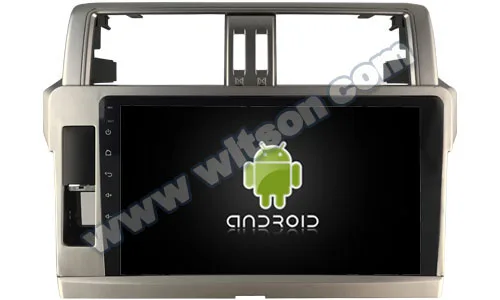 10," Android 9,0 OS автомобильный мультимедийный gps радио для Toyota Land Cruiser Prado J150- с автопроигрыванием/Android Авто поддержка