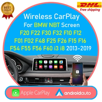 

Wireless CarPlay Android Auto Module for BMW F20 F22 F30 F32 F10 F12 F01 F02 F48 F25 F26 F15 F16 F54 F55 F56 F60 Original Screen