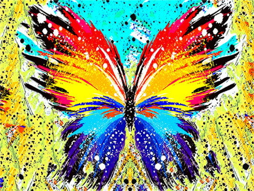 5D Diamond Painting Butterfly Full Square Diamond Embroidery Mosaic Sale Animal Home Decoration