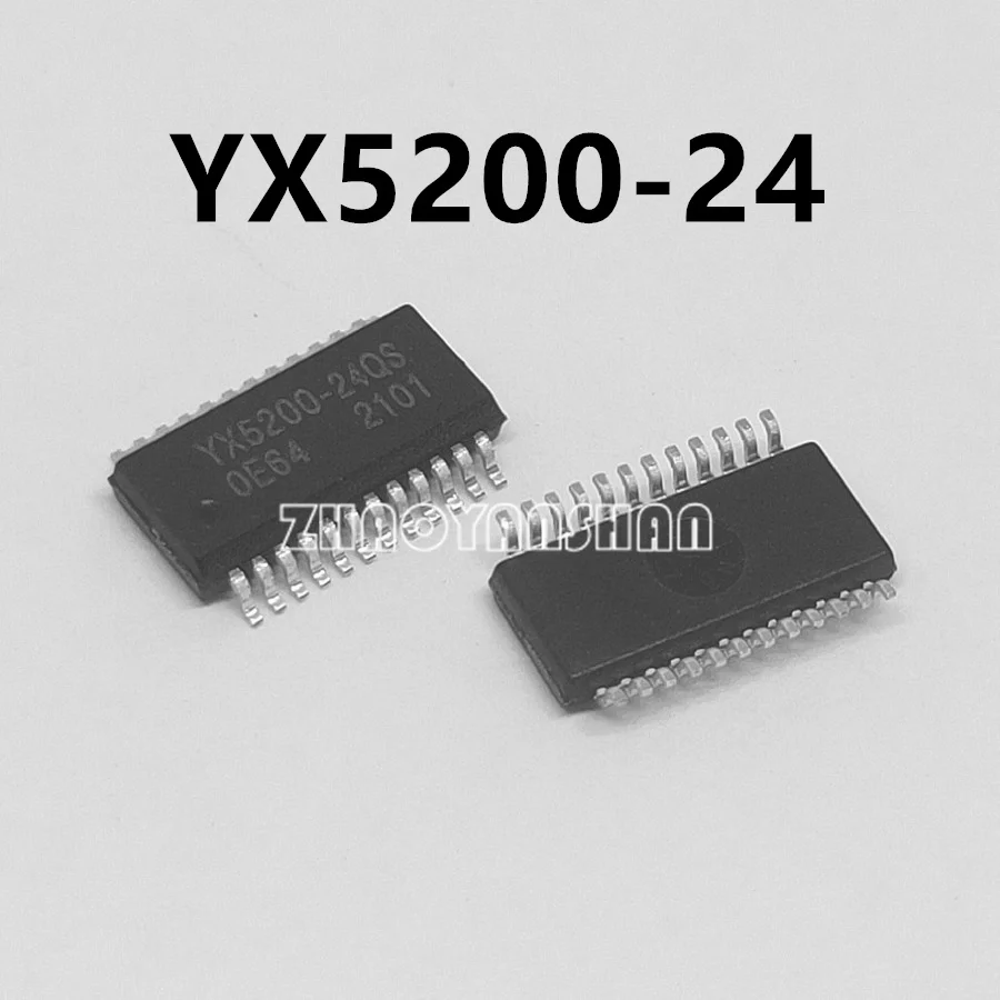 100 шт х YX5200-24SS YX5200-24QS серийный mp3 пятна особенность MP3 программ может быть связано с
