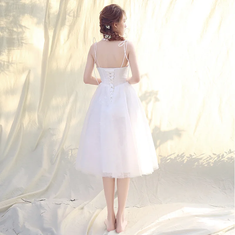 Белое Вечернее платье без рукавов с V образным вырезом|Чонсамы| |