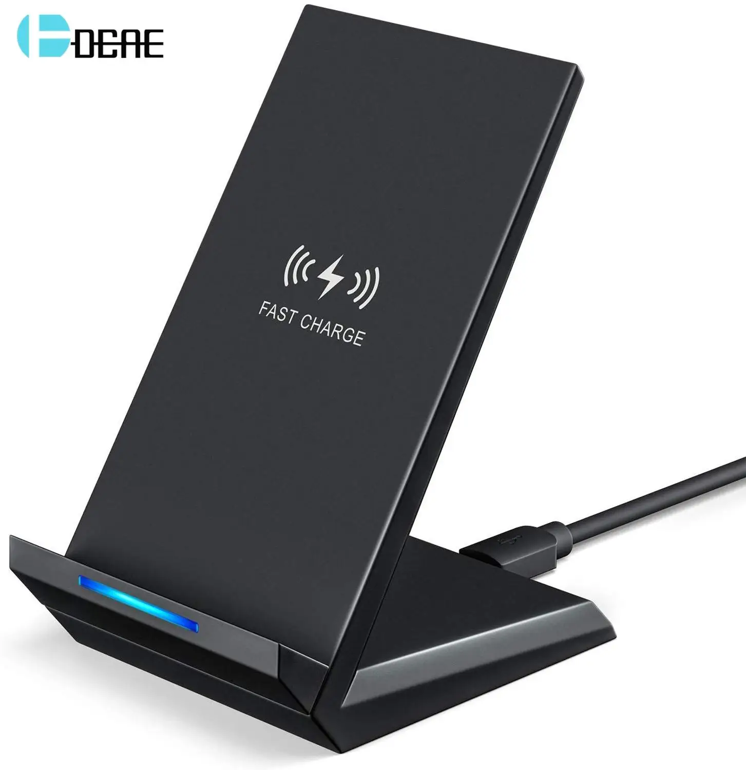 Беспроводное зарядное устройство DCAE 15 Вт USB Type-C быстрая зарядка для Samsung Galaxy S10 S9 10
