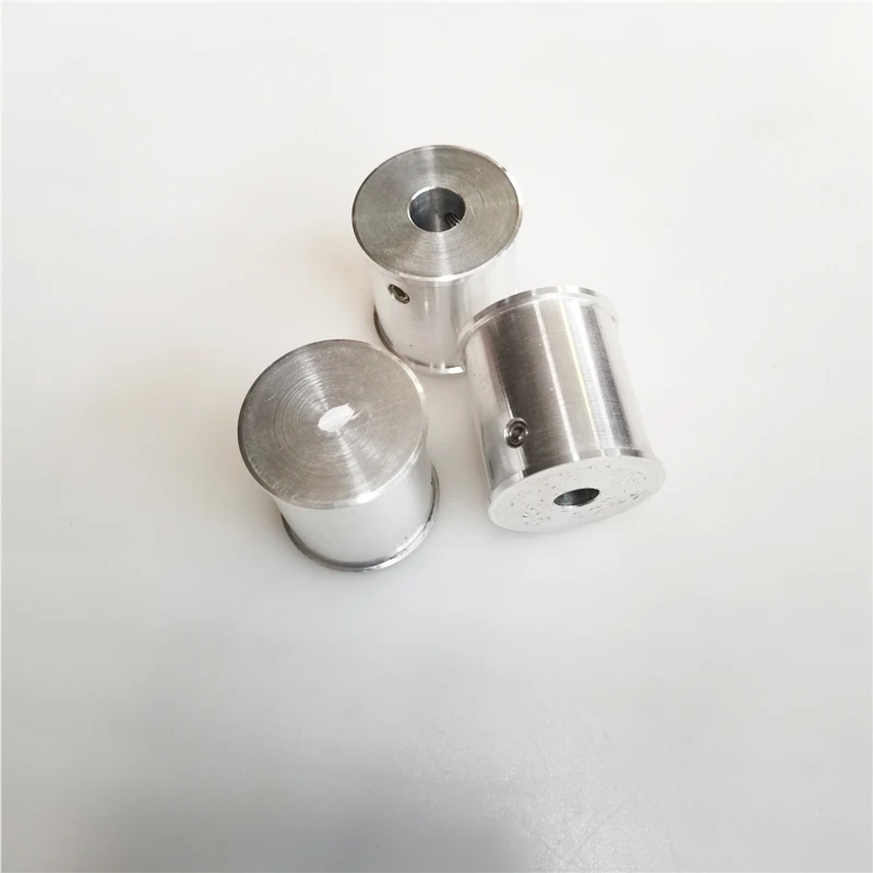 

One pieces30mm belt Fully Aluminum Contact Wheel Active wheel ID 5/6/8/10mm for belt machine with Screw positioning