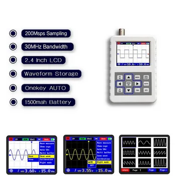 

2031H Handheld handheld small portable digital oscilloscope 30M bandwidth 200MSps-1