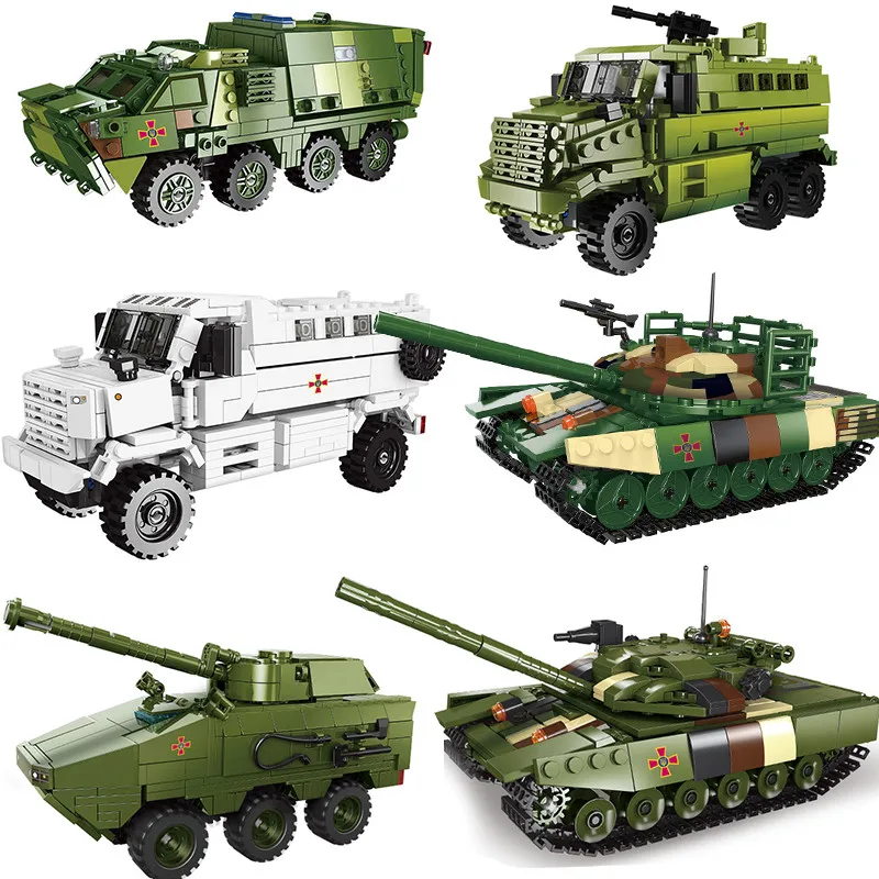 Военный танк T-64 T-72 медицинский транспорт бронированный автомобиль грузовик WW2