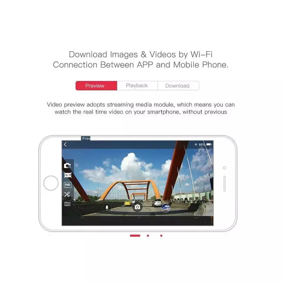 DDPAI Dash Cam Mini 1080P HD Автомобильный видеорегистратор со скрытым авто видео DVR Android Wifi