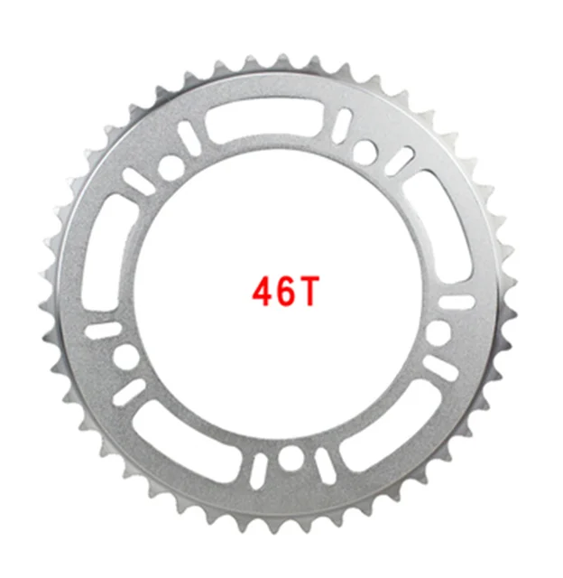 Bike Chainring Single Speed Fixed Gear Road Bike Track Folding Bicycle 130 BCD Fixie  39/44/46T/48T/53T 1/2X1/8