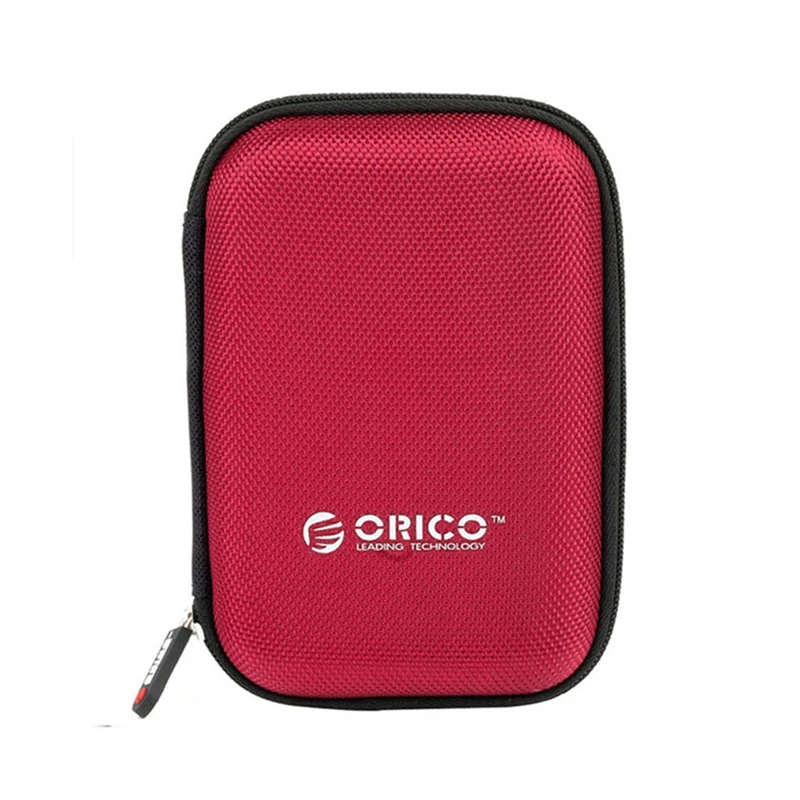 Orico 2 шт Phd-25 2,5 дюймов Hdd защитная сумка коробка для внешнего жесткого диска защитный чехол для Hdd Ssd-зеленый и красный