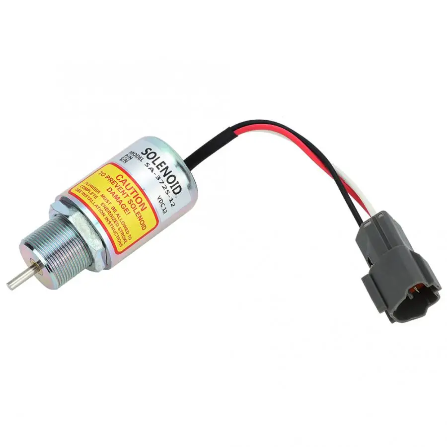 12V Сталь Корпус выключенным двигателем Соленоидный клапан выключения Замена Комплект SA-3725-12