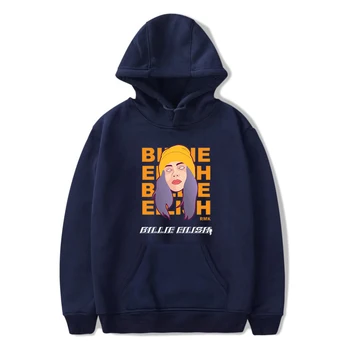

Billie Eilish Hoodies Streetwear Fashion Print Hoodies Hip Hop Letter Hoodies Men Women Casual Hoodies Billie Eilish Sweatshirt