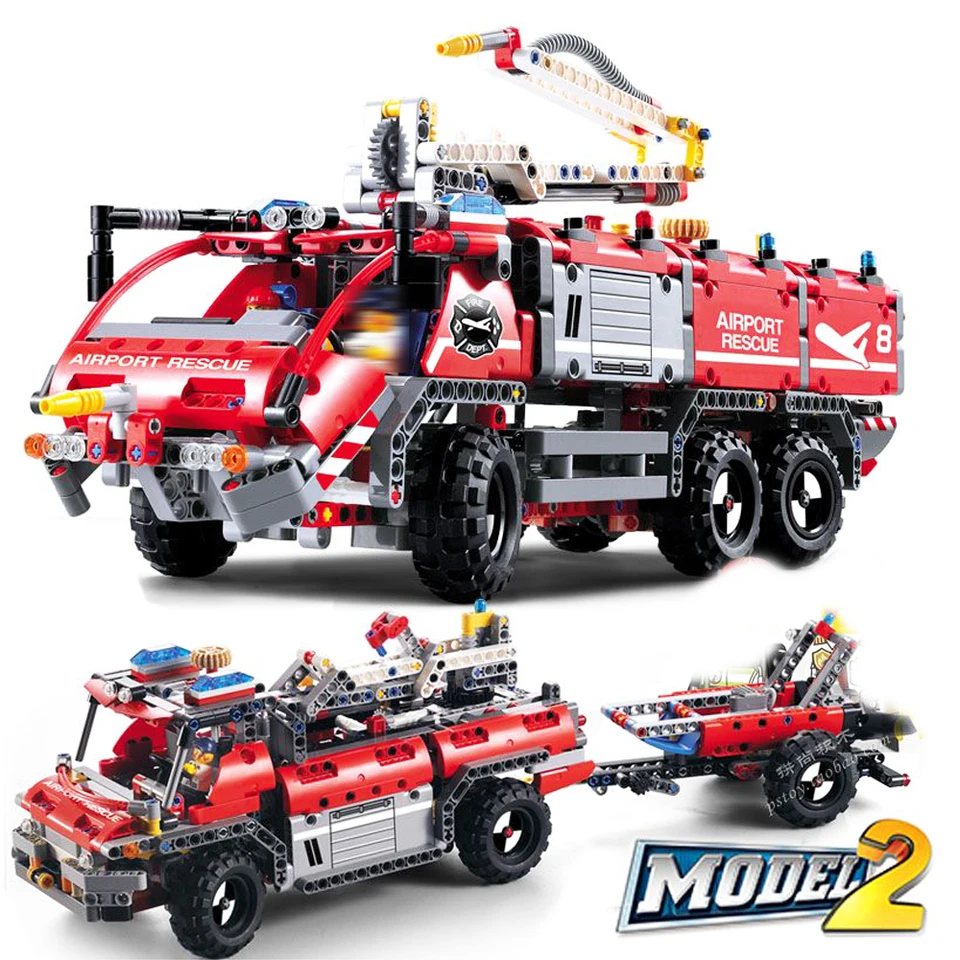 lego technic airport rescue