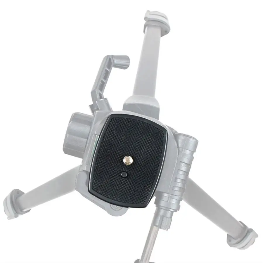 35mm /43mm Mini Quick Release Plate Mount Board ABS Non-slip Pads 1/4 Screw for Weifeng Yunteng Vct668 St666 690 Camera Tripod