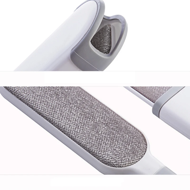Magic Clean Brush Reusable Self-Cleaning Pet Hair Brush Set Double Lint Remover Fur Scrub Clothes Bag Dust Brusher