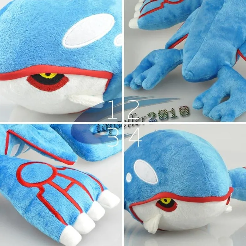 Takara Tomy мягкая фигурка покемона Kyogre плюшевые куклы игрушки мягкие куклы для детей подарок на день рождения