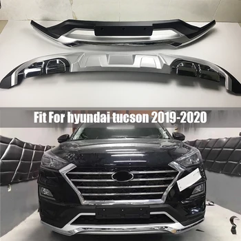 

For Hyundai Tucson 2019 2020 Front and Rear Bumper Accessories Protector body kits Anti-impact Plate High Quality Brand ABS