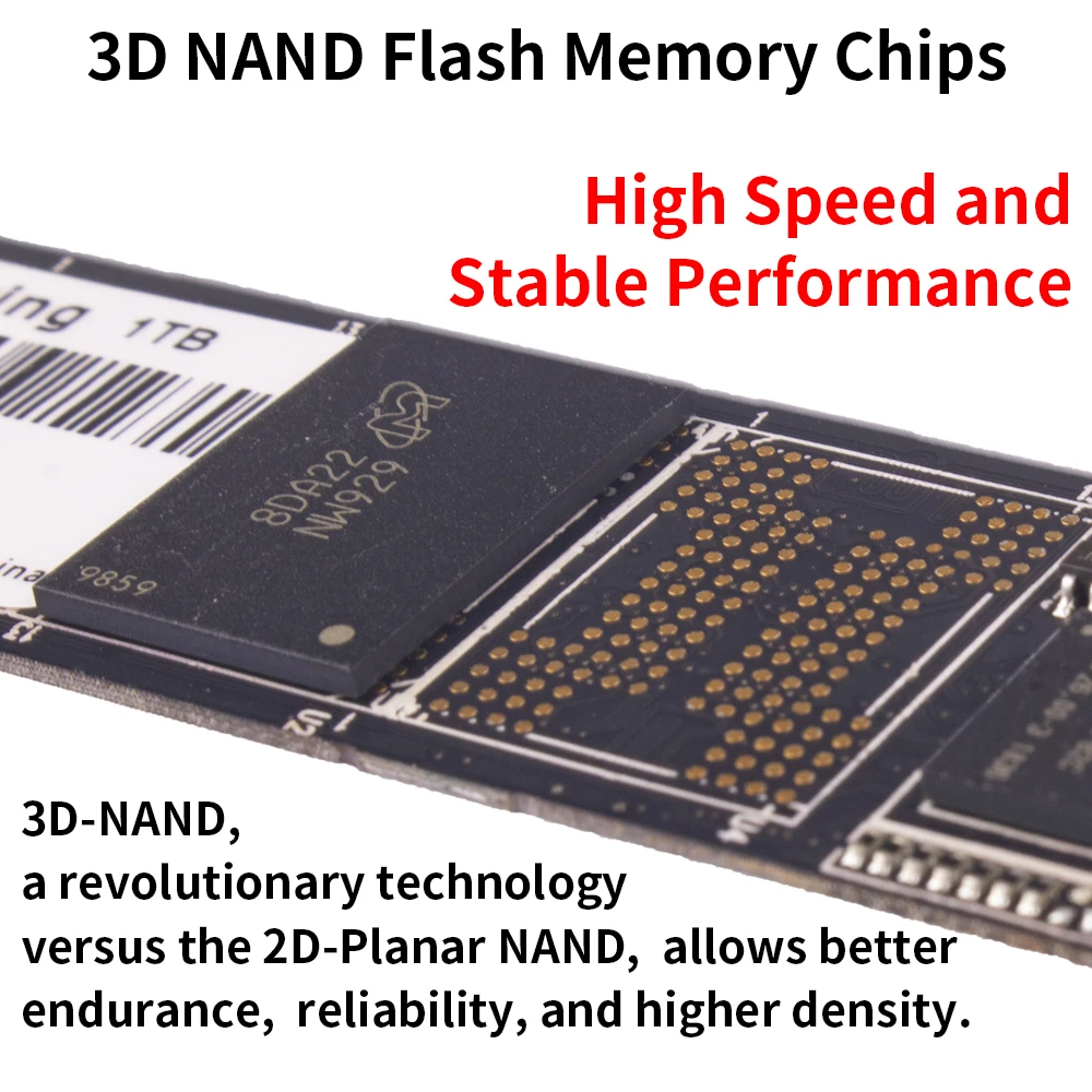 Kingchuxing m.2 2280 SATA SSD 128 ГБ 256 512 1 ТБ M2 SSD Внутренний твердотельный жесткий диск для настольного компьютера ноутбука