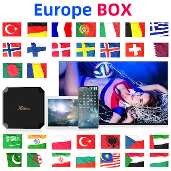 

IP Europe android tv box tvbox support m3u smart tv enigma2 pc linux