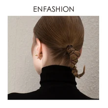 ENFASHION серьги-гвоздики с шипами розы для женщин, маленький золотого цвета, серьги с шипами, модные ювелирные изделия, женские серьги E1123