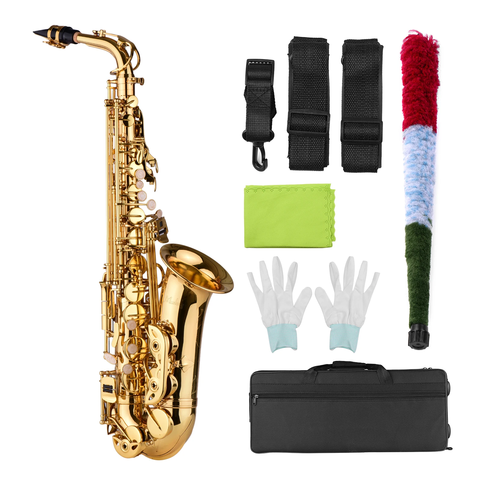 Mini Saxophone de Poche Deux Tons, Saxophone Alto Mi bémol/Si bémol, Laque  en Laiton localité, Cadeau Professionnel pour Enfant - AliExpress