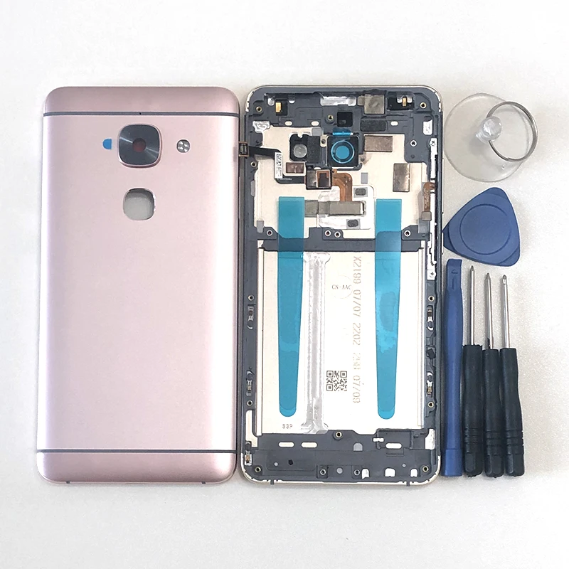 Axisinternational Для 5," Letv LeEco Le Max 2X820X829X821 чехол для задней крышки батареи корпус+ боковые клавиши+ стеклянные линзы