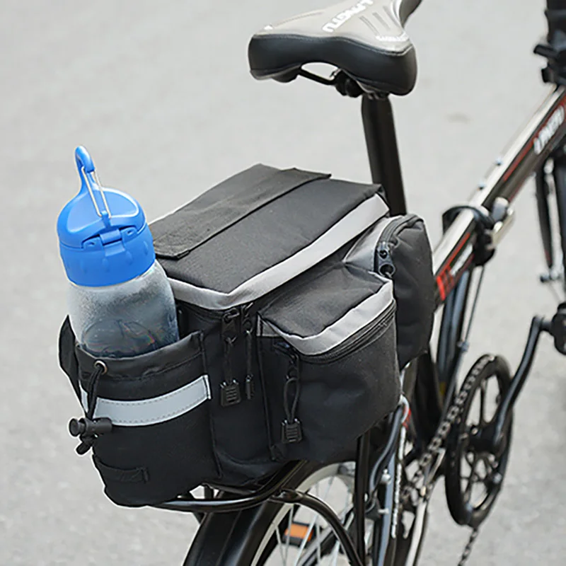 Sale Bike Bag Mountain Bicycle Storage Bags Pocket High Capacity Hard-Wearing Anti-shock Rear MTB Road Bike Bag Bicycle Accessories 1