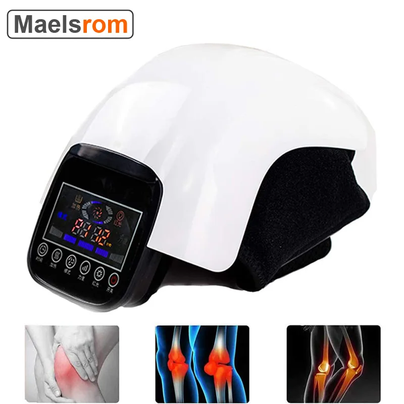 

Air Compression Knee Massager Hot Compress Joint Care Knee Pad Physiotherapy Cordless Knee Brace Wrap Pain Relief Therapy