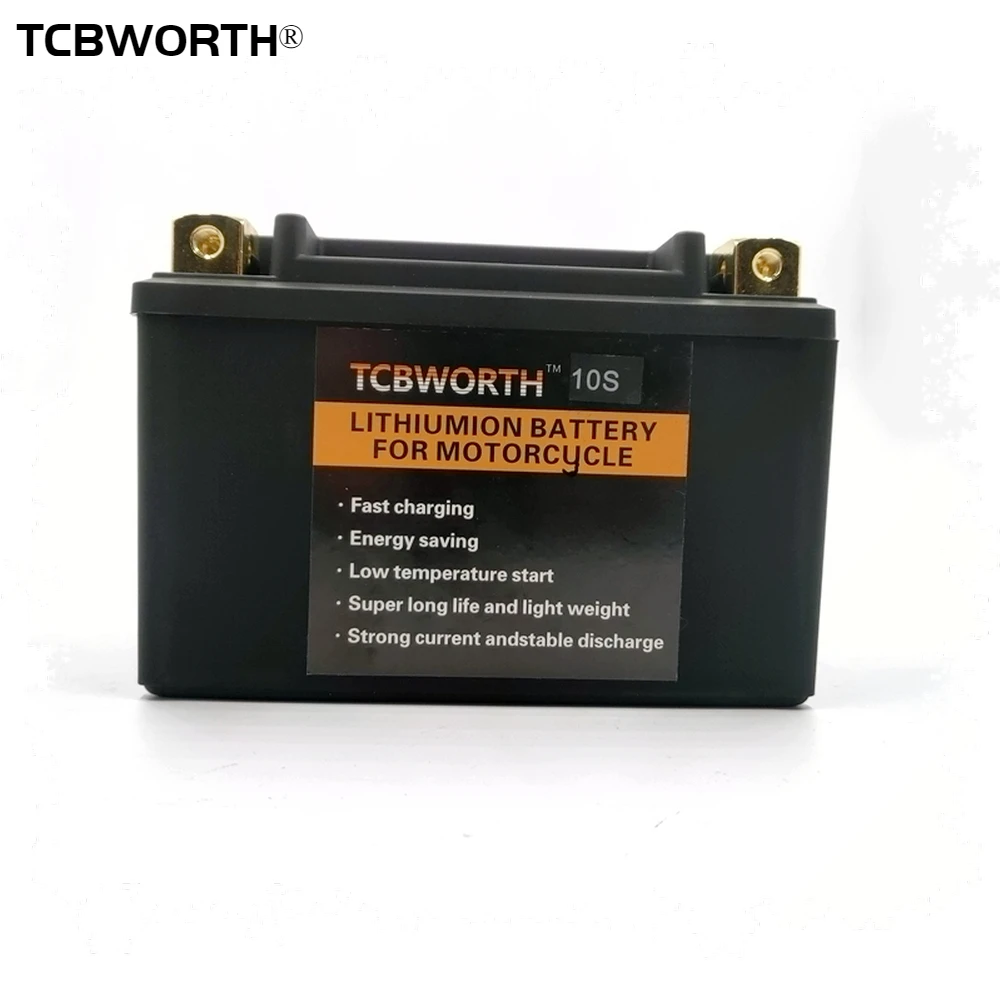 

TCB10S 12.8V 102.4Wh CCA420A BMS Motorcycle Start Battery 12.8V Lithium iron Phosphate Scooter LiFePO4 Batteries YT10S-BS