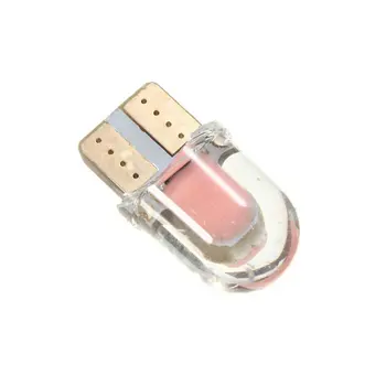 

T10-COB short section width lamp license plate light silicone-pink