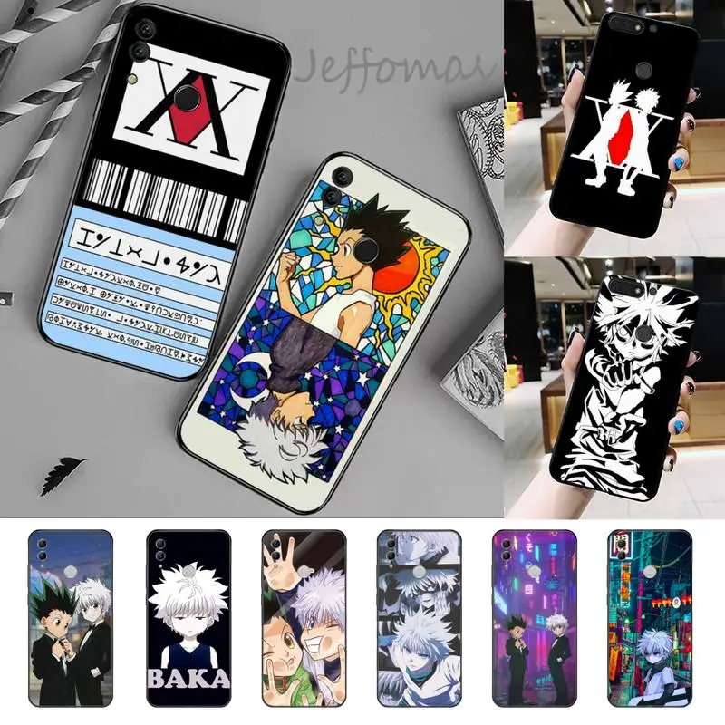 

Hunter X anime Phone Case For Huawei Honor view 7a5.45inch 7c5.7inch 8x 8a 8c 9 9x 10 20 10i 20i lite pro