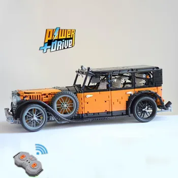 

LeGINGlys building block technology moc-14807 grosser Mercedes Benz 770 master car remote control assembling toy model Boy Gift