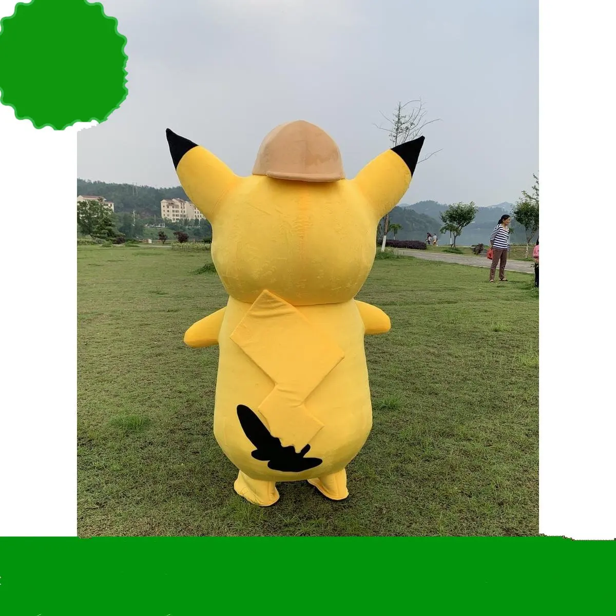 Талисман PIKACHU костюм персонажа мультфильма костюмы талисман маскарадный костюм вечерние костюмы с шляпой