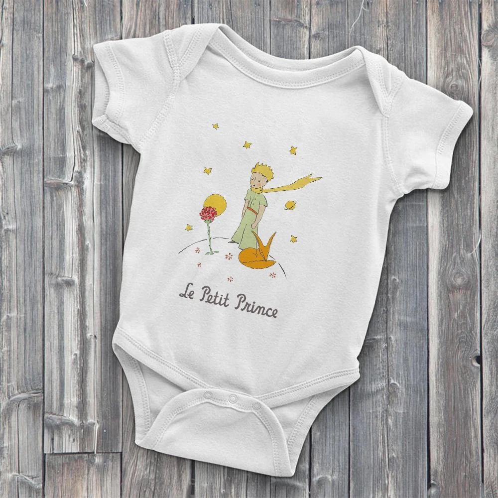 Le Petit Prince Neonato Tutine Moda Francese Baby Body Cartoon Baby Girl Boy Clothes Estetica Vetement Bebe Garcon