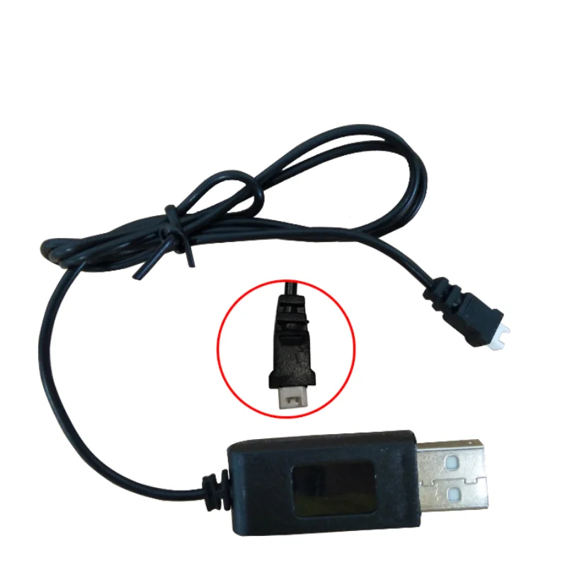 Cavo Di Ricarica USB Con Spina JST A 2 Pin 3.7V Per Batterie Lipo - Compatibile Con Auto, Aerei E Barche RC, Indicatore LED Rosso/Verde - 2