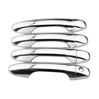 

Daefar Car ABS Chrome Door Handle Protection Cover Doors Stickers for Toyota Fortuner RAV4 2016 2017 2018 Auto Accessories