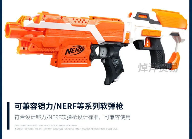 Универсальный Nerf совместимый мягкий пулевидный пистолет модифицированные монтажные аксессуары элитное тепловое сопротивление назад утопленное излучение