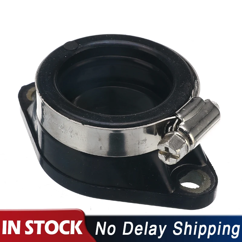 Carburetor Rubber Adapter Inlet Intake Pipe for 28//30mm Motorcycle Pit Dirt Bike
