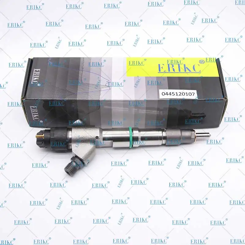 ERIKC 0445120107 оригинальная Форсунка Common Rail 0 445 120 107 части дизельного двигателя инжектор в сборе для Bosch Weichai