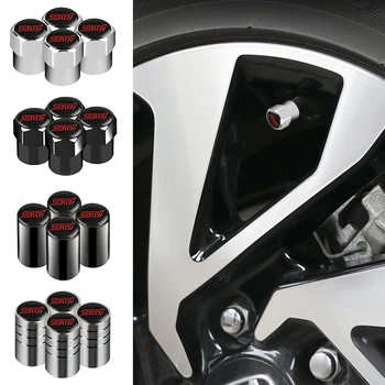 

4pcs/lot Car-Styling STI Emblems Wheel Tire Valve Tyre Caps For Subaru Impreza WRX Trezia Stella EV Dex Pleo Auto Accessories