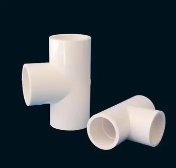 

20/25/32/40/50/63/75/90/110/160mm PVC Pipe Equal Tee connector Garden Irrigation 3 Way Joints T-type Tube Water Pipe Connector