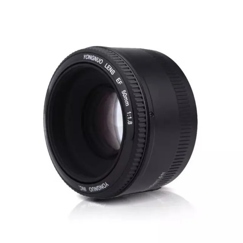 Объектив YONGNUO YN50mm f1.8 YN EF 50 мм f/1,8 AF объектив YN50 апертура Автофокус Объектив для Canon EOS 60D 70D 5D2 5D3 600d DSLR камеры