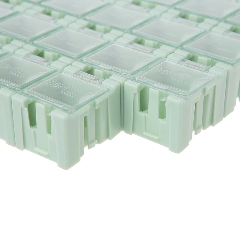 50 шт./компл. SMD SMT электронный компонент Контейнер Мини хранения коробки комплект Прямая поставка поддержка