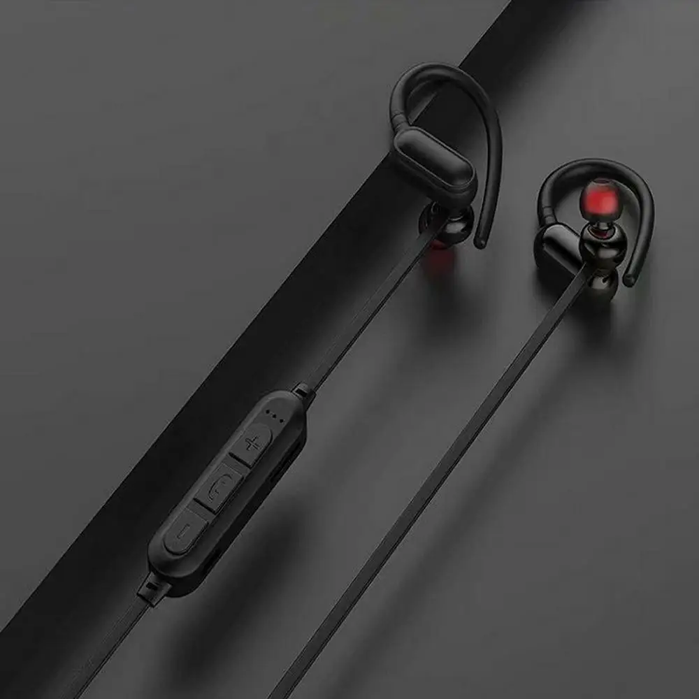 Беспроводные Bluetooth 5 0 спортивные наушники гарнитура 6D объемный HIFI сильный бас