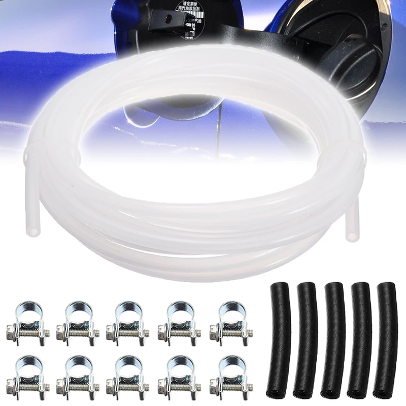 Transparent Heater Fuel Pipe Line Hose Clamp Clip Kit 89031118 For Car Heater Fuel Tank Fit For Webasto Eberspacher Heater